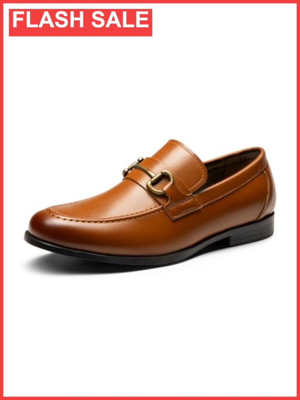 Men's Dress Loafers Slip-On Vegan Leather Formal Business Shoes